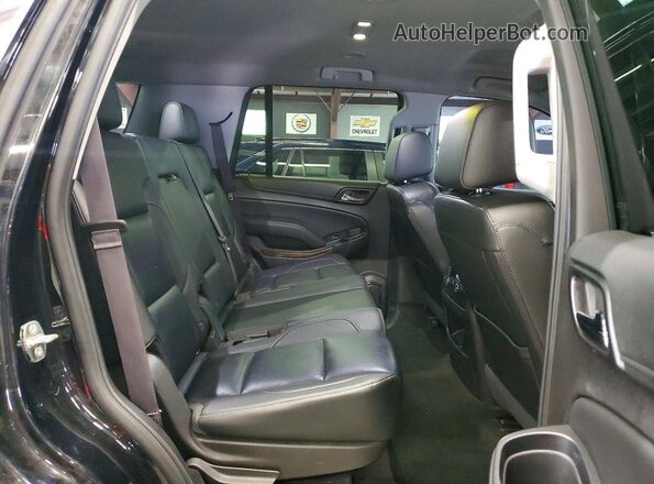1GNSKBKC1GR333469 2016 CHEVROLET TAHOE Black უკანა სალონის ხედი