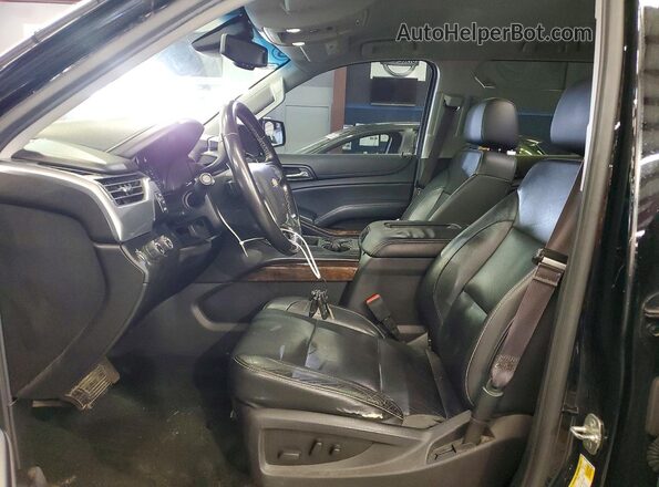 1GNSKBKC1GR333469 2016 CHEVROLET TAHOE Black წინა სალონის ხედი