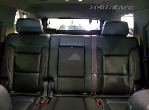 1GNSKBKC1GR333469 2016 CHEVROLET TAHOE Black უკანა სავარძლების ხედი