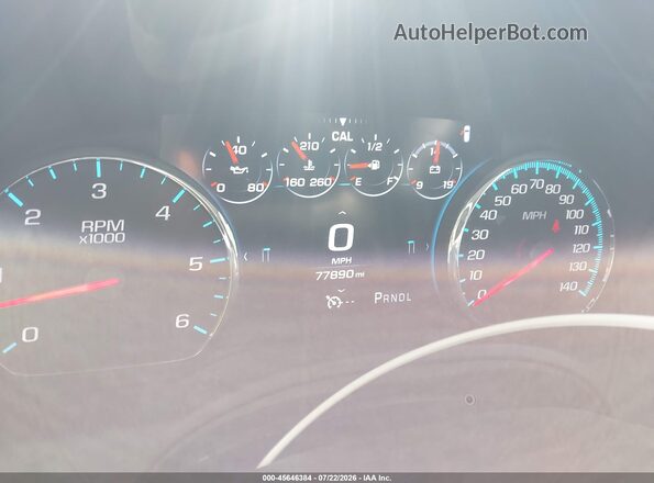 1GNSKBKC1HR310548 2017 CHEVROLET TAHOE Blue Rear seats view