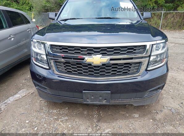 1GNSKBKC1HR310548 2017 CHEVROLET TAHOE Blue Instrument cluster view