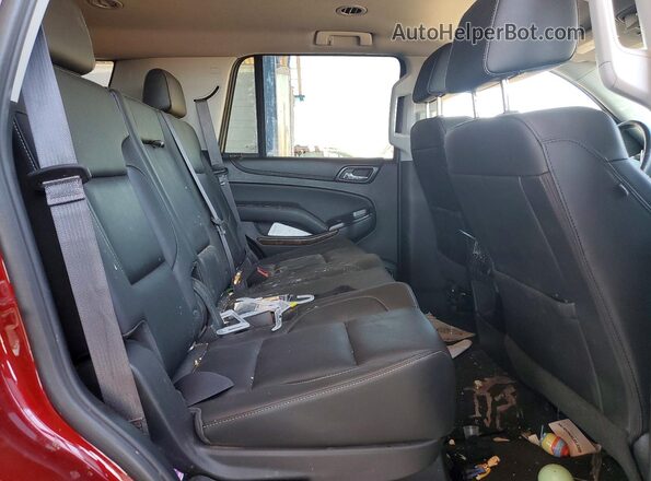 1GNSKBKC1HR320173 2017 CHEVROLET TAHOE Maroon Вид задніх сидінь
