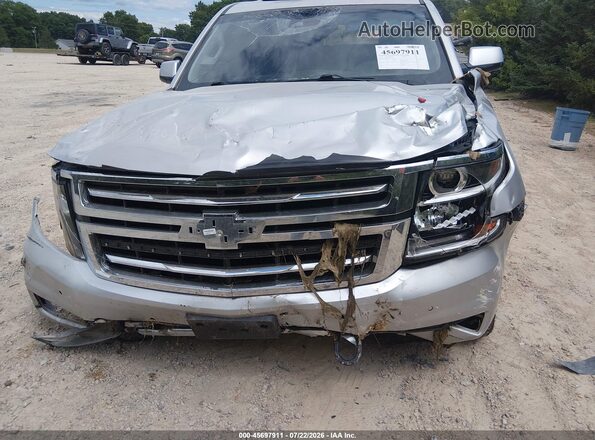 1GNSKBKC1JR149138 2018 CHEVROLET TAHOE Silver წინა ხედი