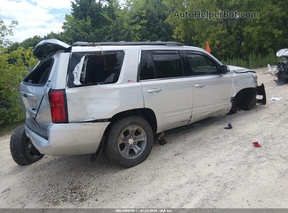 1GNSKBKC1JR149138 2018 CHEVROLET TAHOE Silver უკანა მარჯვენა