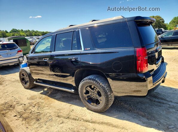 1GNSKBKC1KR285741 2019 CHEVROLET TAHOE Black Trasero izquierdo