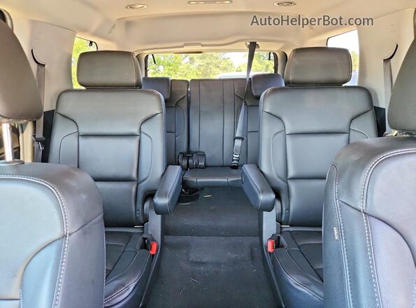 1GNSKBKC1KR285741 2019 CHEVROLET TAHOE Black Vista de los asientos traseros