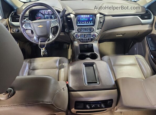 1GNSKBKC1LR289726 2020 CHEVROLET TAHOE White Вид панелі приладів