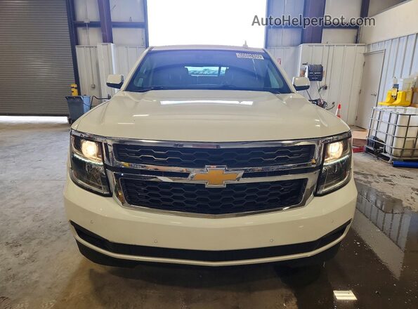 1GNSKBKC1LR289726 2020 CHEVROLET TAHOE White Вид спереду