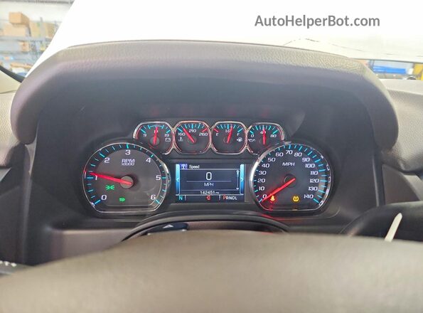 1GNSKBKC1LR289726 2020 CHEVROLET TAHOE White Вид щитка приладів