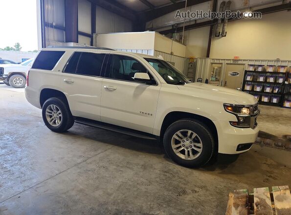 1GNSKBKC1LR289726 2020 CHEVROLET TAHOE White Передня права чверть