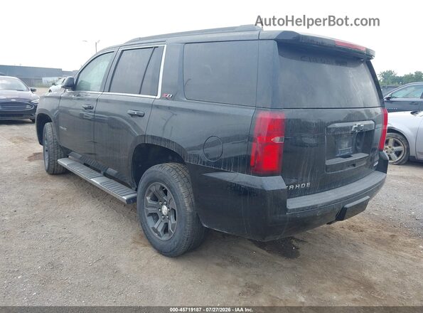 1GNSKBKC2GR379411 2016 CHEVROLET TAHOE Black Trasero izquierdo
