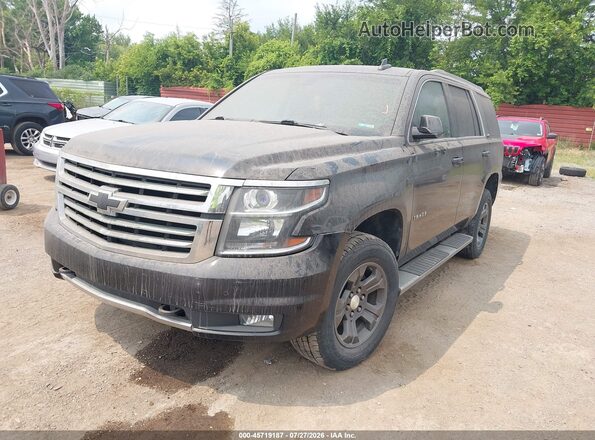1GNSKBKC2GR379411 2016 CHEVROLET TAHOE Black Vista tres cuartos delantera izquierda