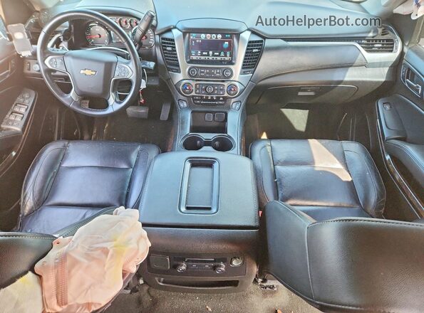 1GNSKBKC2HR172146 2017 CHEVROLET TAHOE Black წინა პანელის ხედი