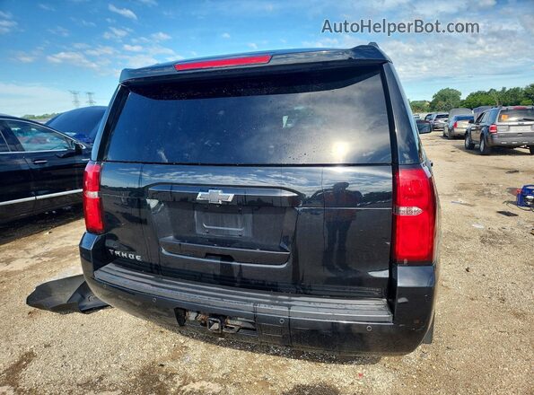 1GNSKBKC2HR172146 2017 CHEVROLET TAHOE Black უკანა ხედი