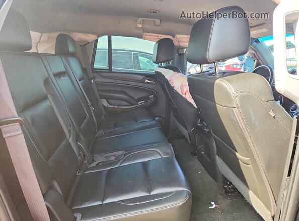 1GNSKBKC2HR172146 2017 CHEVROLET TAHOE Black უკანა სავარძლების ხედი