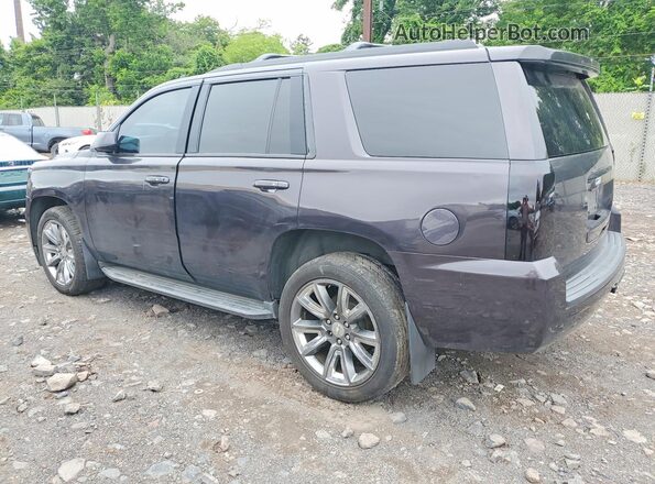 1GNSKBKC2JR136902 2018 CHEVROLET TAHOE Серый Задняя левая четверть