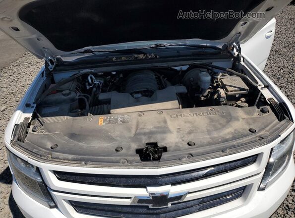 1GNSKBKC2KR240100 2019 CHEVROLET TAHOE Белый Вид подкапотного пространства