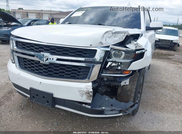 1GNSKBKC2LR296538 2020 CHEVROLET TAHOE White Vista frontal
