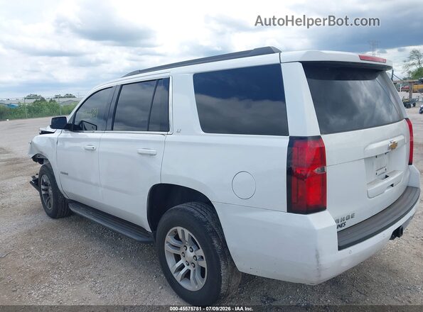 1GNSKBKC2LR296538 2020 CHEVROLET TAHOE White Trasero izquierdo