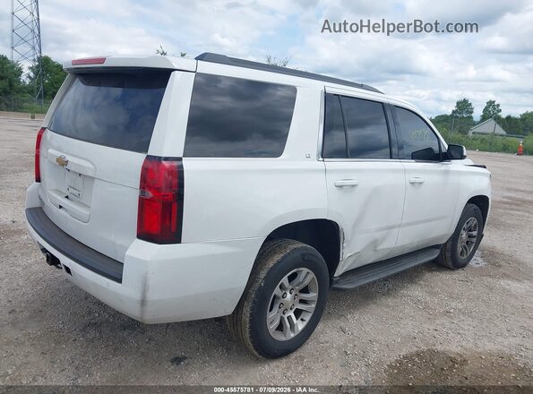 1GNSKBKC2LR296538 2020 CHEVROLET TAHOE White Trasero derecho