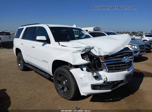 1GNSKBKC3GR422735 2016 CHEVROLET TAHOE White Դիմացի տեսք