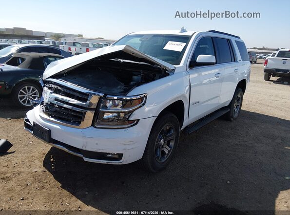 1GNSKBKC3GR422735 2016 CHEVROLET TAHOE White Առջևի ձախ երեք քառորդ տեսարան