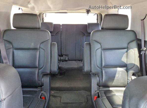 1GNSKBKC3HR321664 2017 CHEVROLET TAHOE Black Widok tylnych siedzeń