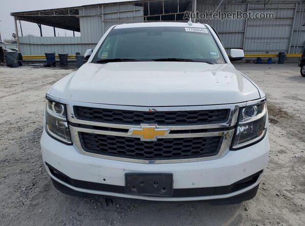 1GNSKBKC3HR384196 2017 CHEVROLET TAHOE White Вид спереду