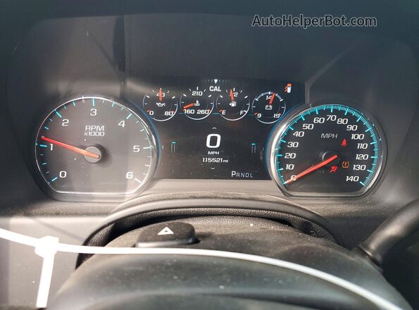 1GNSKBKC3HR384196 2017 CHEVROLET TAHOE White Вид щитка приладів
