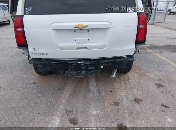 1GNSKBKC3JR212384 2018 CHEVROLET TAHOE White Vista frontal