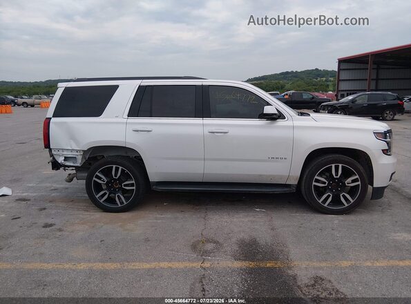1GNSKBKC3JR212384 2018 CHEVROLET TAHOE White Vista interior de 360 grados