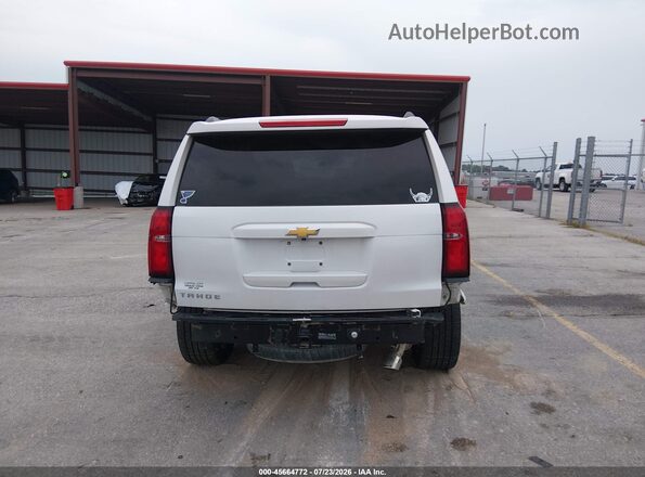 1GNSKBKC3JR212384 2018 CHEVROLET TAHOE White 
