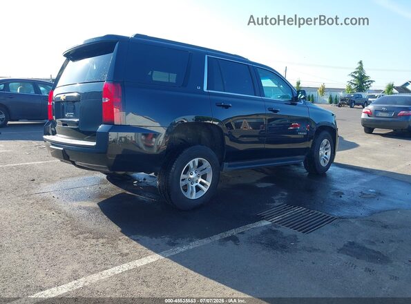 1GNSKBKC3KR306489 2019 CHEVROLET TAHOE Black Rear right