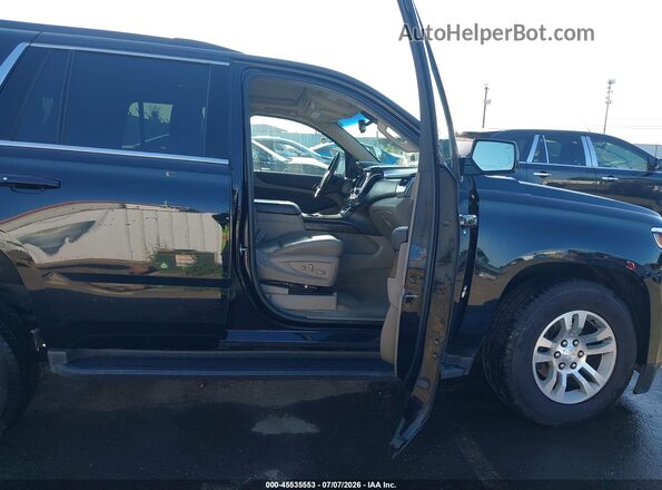 1GNSKBKC3KR306489 2019 CHEVROLET TAHOE Black Front interior view