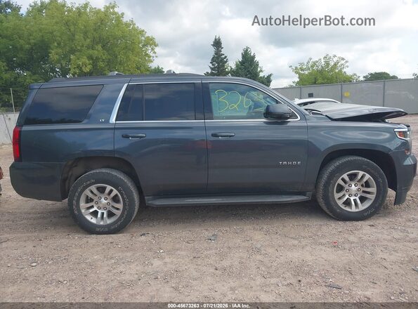 1GNSKBKC3LR144347 2020 CHEVROLET TAHOE Blue Widok wnętrza z tyłu