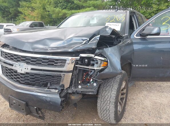 1GNSKBKC3LR144347 2020 CHEVROLET TAHOE Blue Widok z przodu