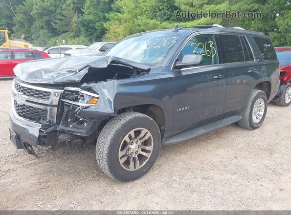 1GNSKBKC3LR144347 2020 CHEVROLET TAHOE Blue Przód lewy