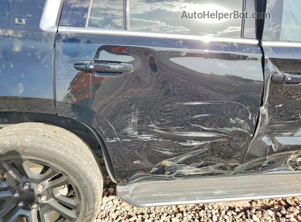 1GNSKBKC3LR188302 2020 CHEVROLET TAHOE Black Rear seats view