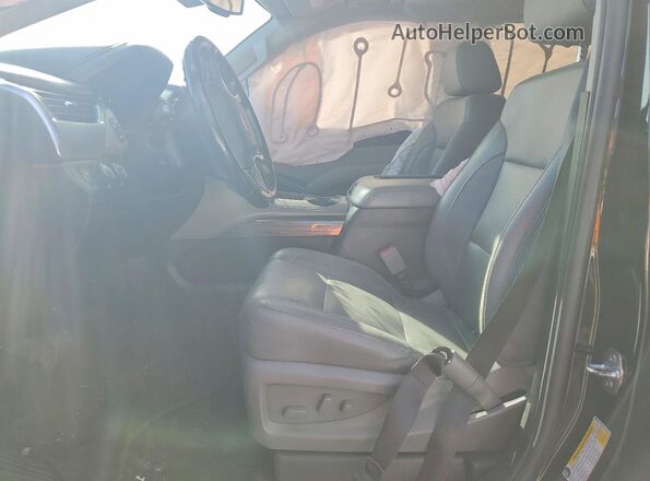 1GNSKBKC3LR188302 2020 CHEVROLET TAHOE Black Front interior view