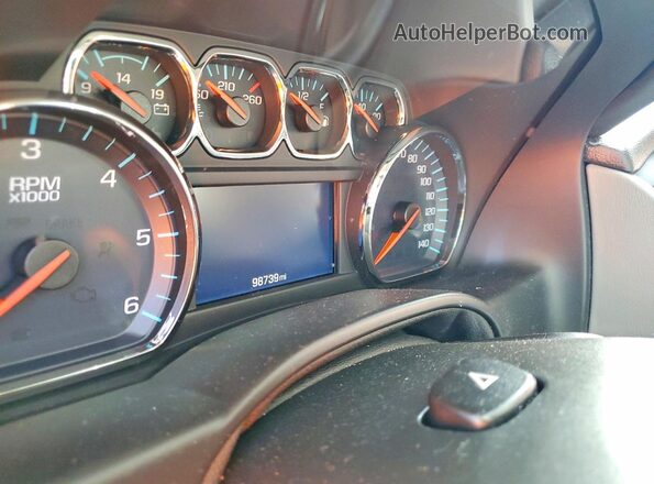 1GNSKBKC3LR188302 2020 CHEVROLET TAHOE Black Instrument cluster view