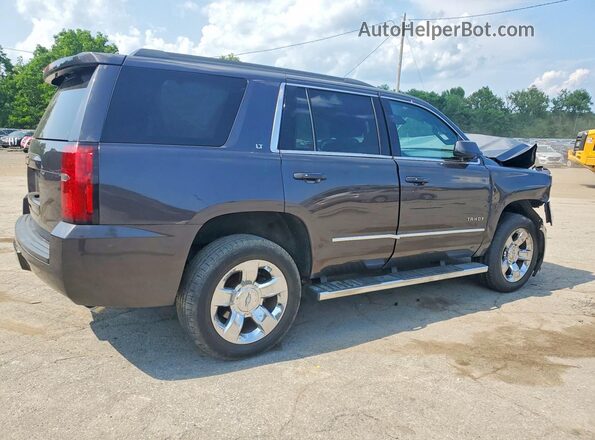 1GNSKBKC4HR124485 2017 CHEVROLET TAHOE Gray Tył prawy