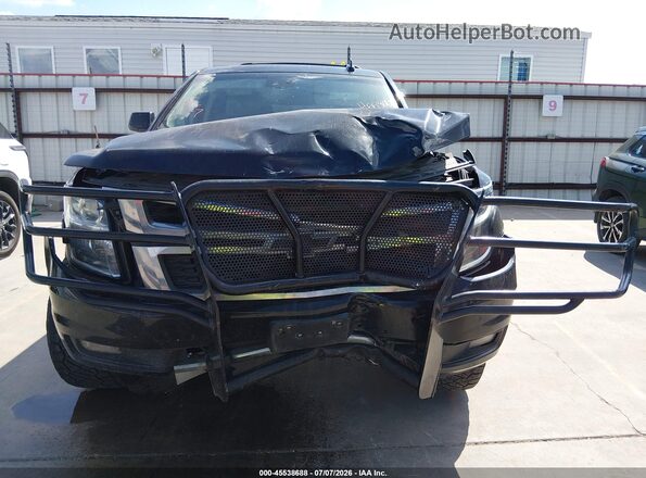 1GNSKBKC4HR379072 2017 CHEVROLET TAHOE Черный Вид щитка приборов