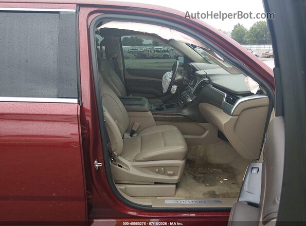 1GNSKBKC4HR404522 2017 CHEVROLET TAHOE Red Front interior view