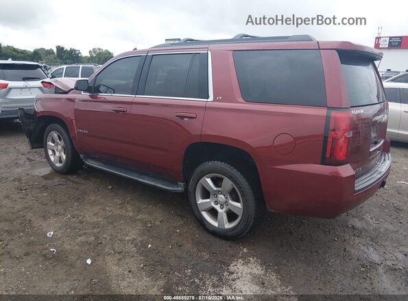 1GNSKBKC4HR404522 2017 CHEVROLET TAHOE Red Rear left