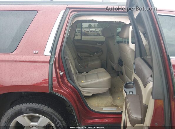 1GNSKBKC4HR404522 2017 CHEVROLET TAHOE Red VIN sticker view