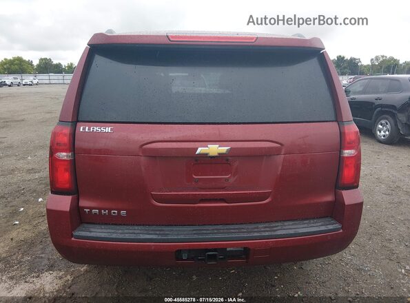 1GNSKBKC4HR404522 2017 CHEVROLET TAHOE Red 
