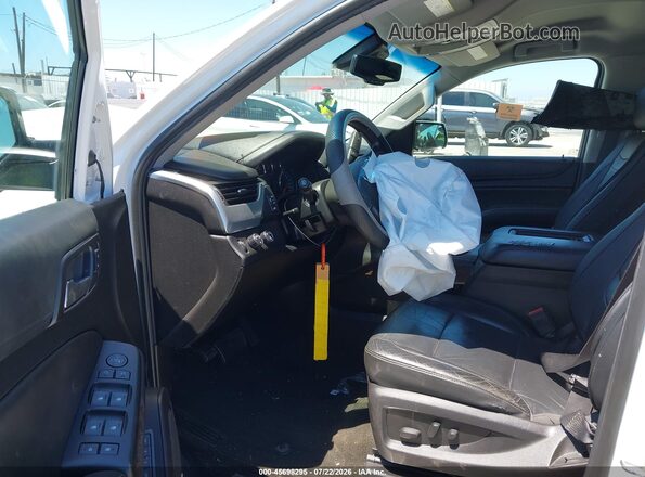 1GNSKBKC4JR127778 2018 CHEVROLET TAHOE Белый Вид салона спереди