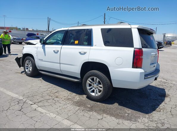 1GNSKBKC4JR127778 2018 CHEVROLET TAHOE Белый Задняя левая четверть