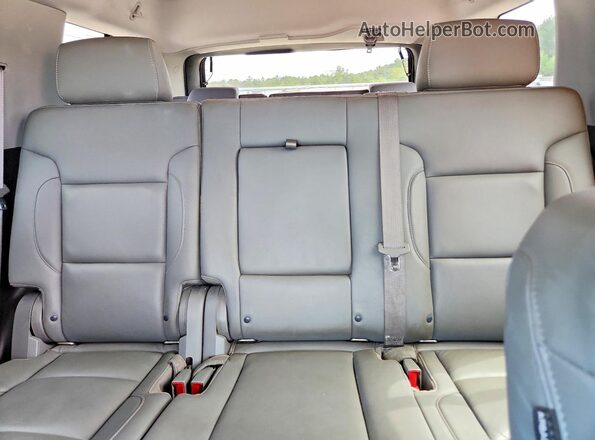 1GNSKBKC5GR407346 2016 CHEVROLET TAHOE White Rear seats view