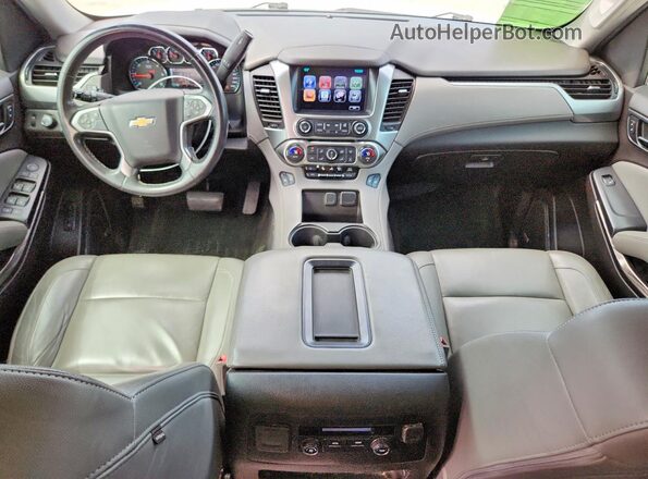 1GNSKBKC5GR407346 2016 CHEVROLET TAHOE White Dashboard view